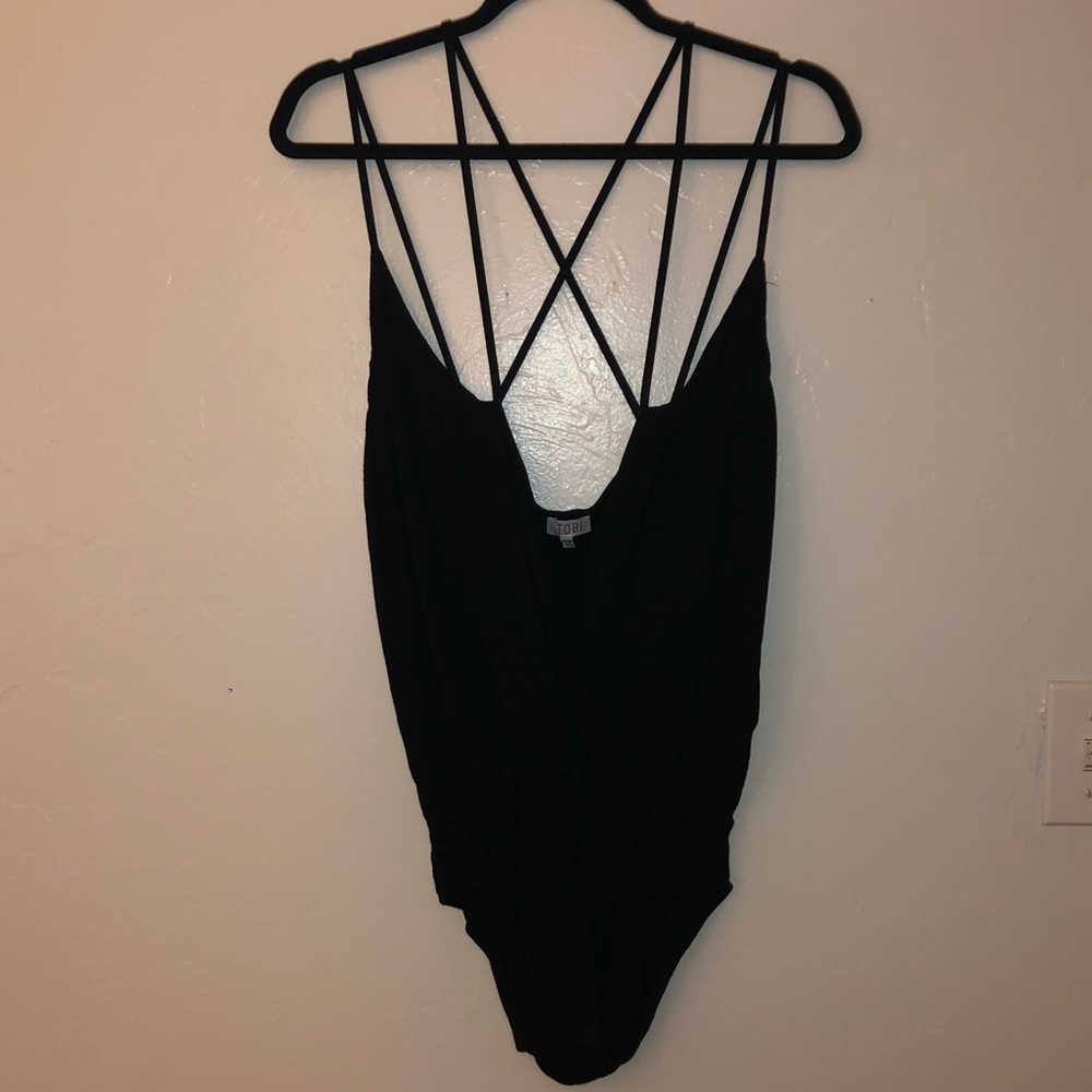 Strappy bodysuit